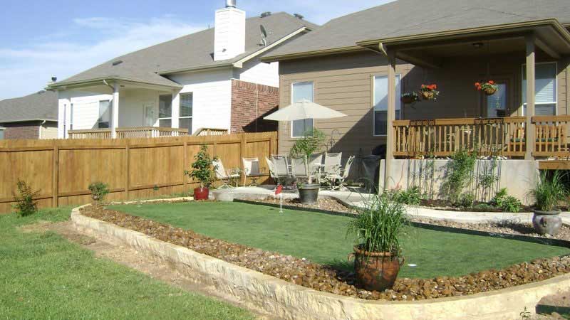 Landscaping design in San Antonio